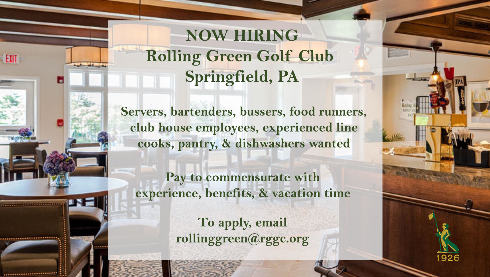 rolling green golf club initiation fee